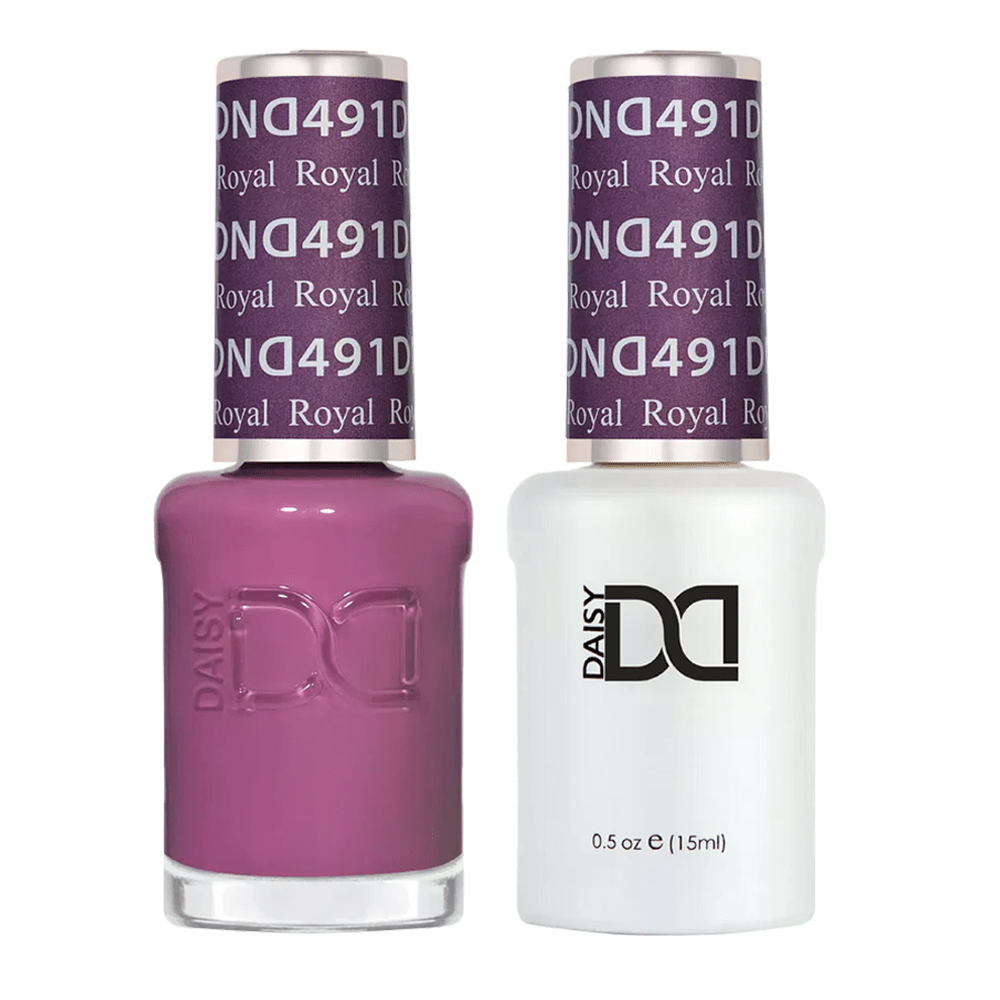 DND Gel Nail Polish Duo - 491 Royal Violet - DTK Nail Supply