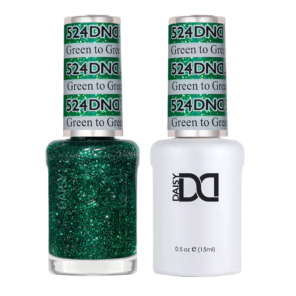 DND Gel Nail Polish Duo - 524 Green to Green - DTK Nail Supply