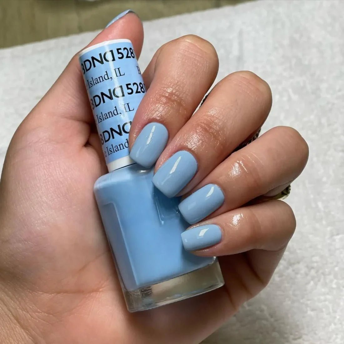 DND Gel Nail Polish Duo - 528 Blue Island, IL - DTK Nail Supply