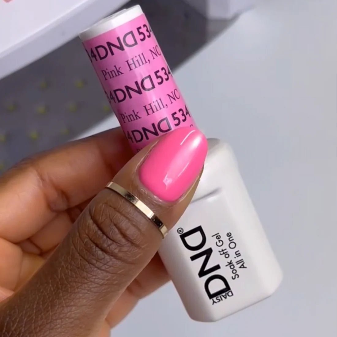 DND Gel Nail Polish Duo - 534 Pink Hill, NC - DTK Nail Supply