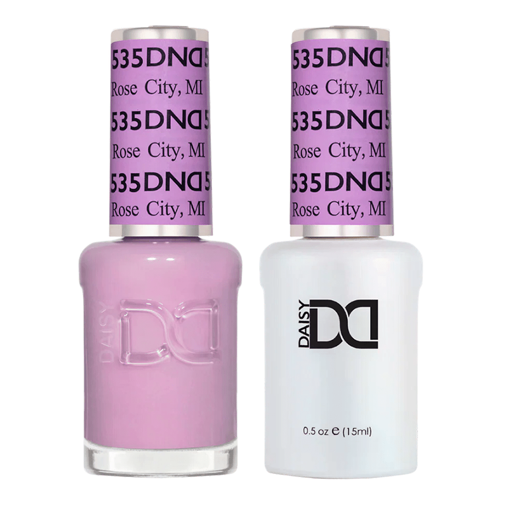 DND Gel Nail Polish Duo - 535 Rose City, MI - DTK Nail Supply