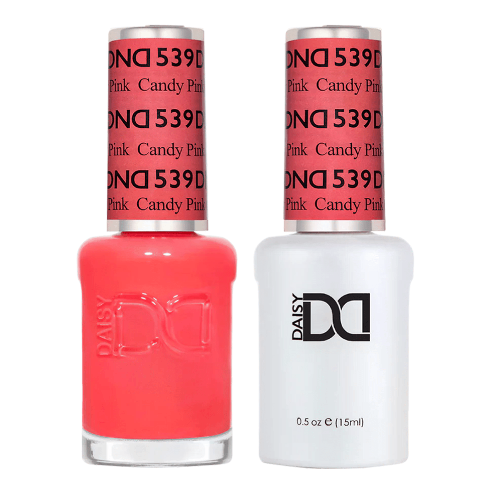 DND Gel Nail Polish Duo - 539 Candy Pink - DTK Nail Supply