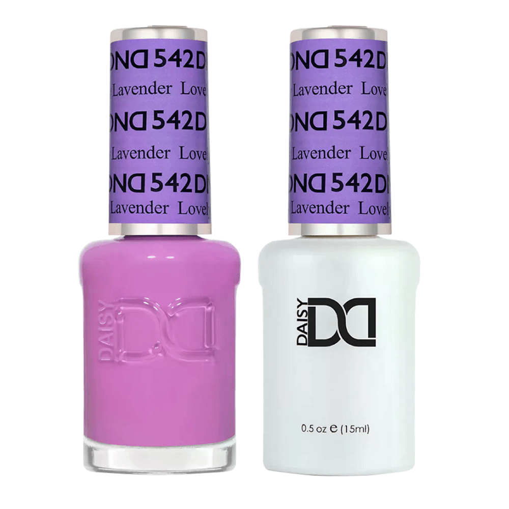 DND Gel Nail Polish Duo - 542 Lovely Lavender - DTK Nail Supply