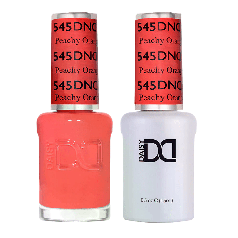 DND Gel Nail Polish Duo - 545 Peachy Orange - DTK Nail Supply
