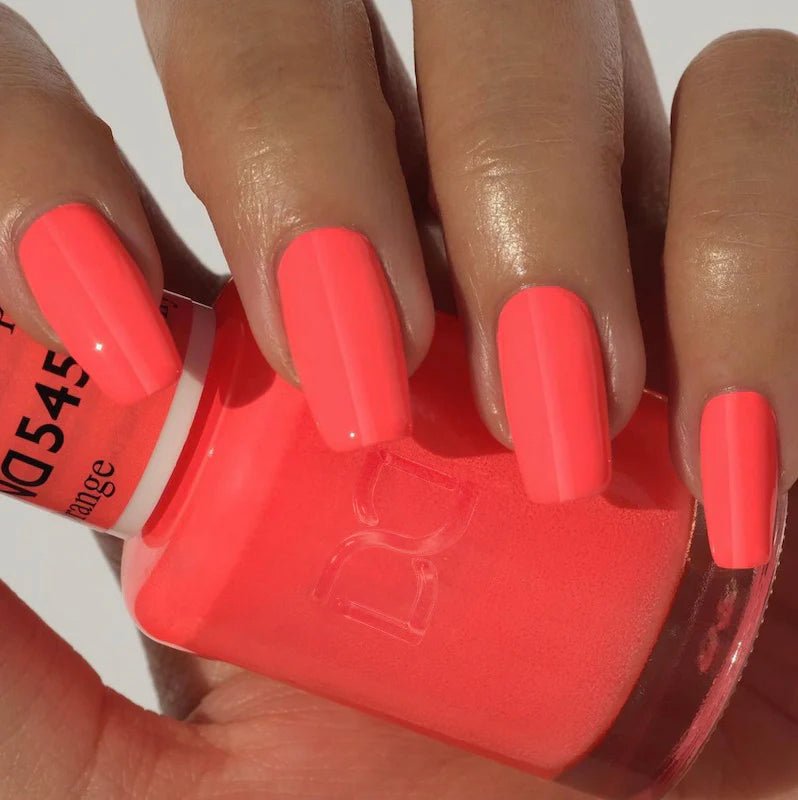DND Gel Nail Polish Duo - 545 Peachy Orange - DTK Nail Supply