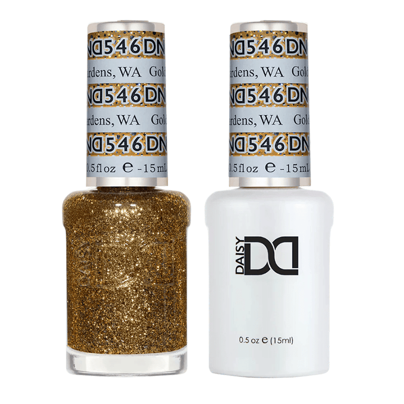 DND Gel Nail Polish Duo - 546 Golden Gardens, WA - DTK Nail Supply