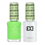 DND Gel Nail Polish Duo - 568 Green Forest, AK - DTK Nail Supply
