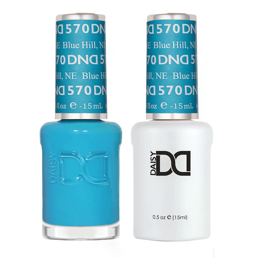 DND Gel Nail Polish Duo - 570 Blue Hill, NE - DTK Nail Supply