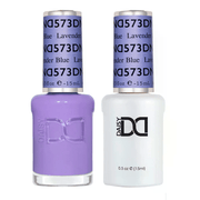 DND Gel Nail Polish Duo - 573 Lavender Blue - DTK Nail Supply
