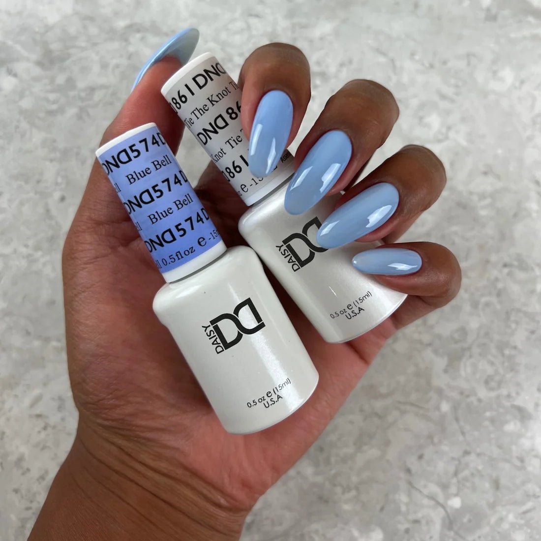 DND Gel Nail Polish Duo - 574 Blue Bell - DTK Nail Supply