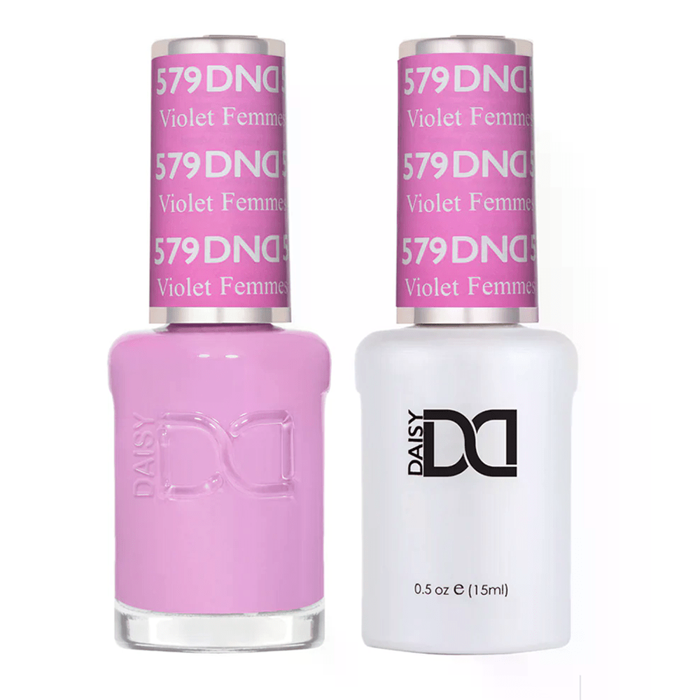 DND Gel Nail Polish Duo - 579 Violet Femmes - DTK Nail Supply
