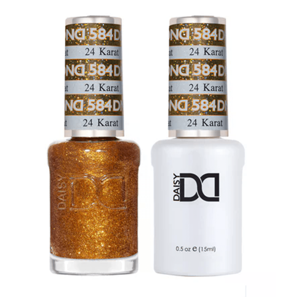 DND Gel Nail Polish Duo - 584 24 Karat - DTK Nail Supply