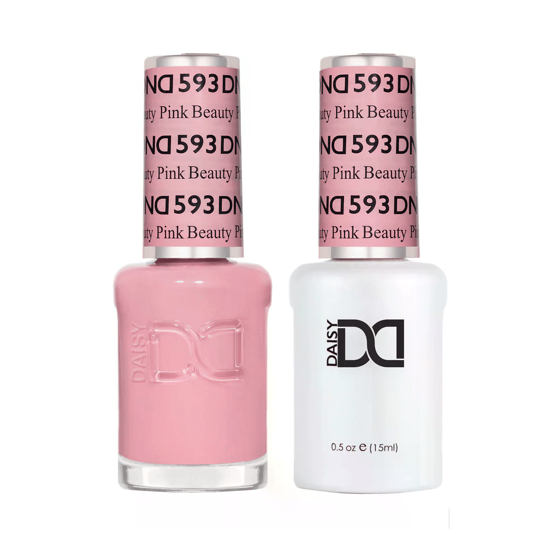 DND Gel Nail Polish Duo - 593 Pink Beauty - DTK Nail Supply