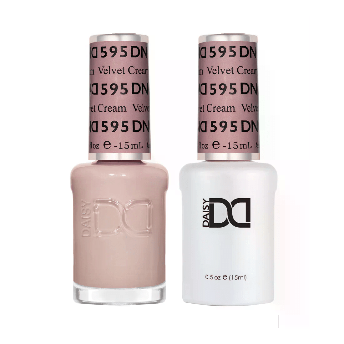 DND Gel Nail Polish Duo - 595 Velvet Cream - DTK Nail Supply