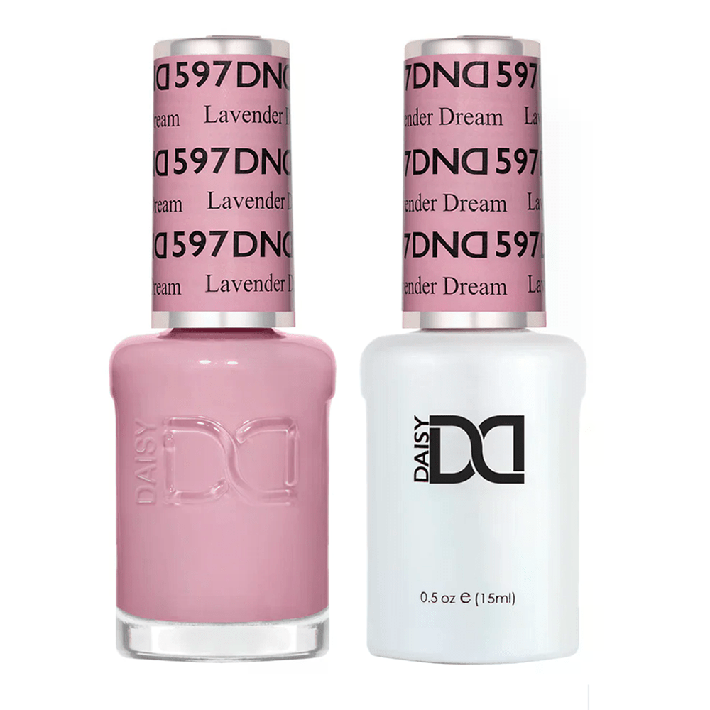 DND Gel Nail Polish Duo - 597 Lavender Dream - DTK Nail Supply