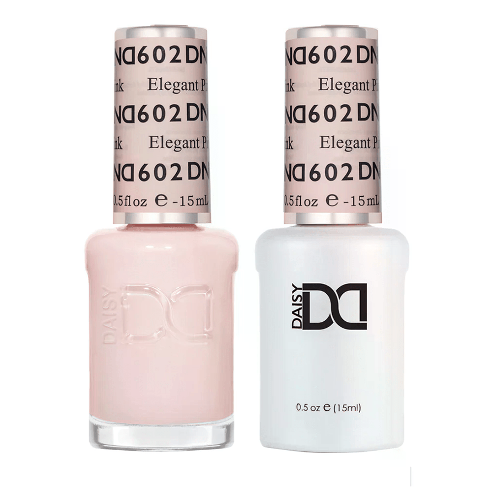 DND Gel Nail Polish Duo - 602 Elegant Pink - DTK Nail Supply