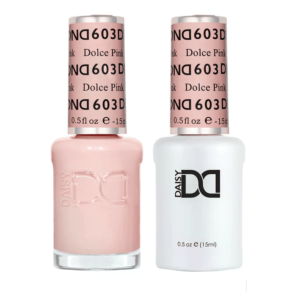DND Gel Nail Polish Duo - 603 Dolce Pink - DTK Nail Supply