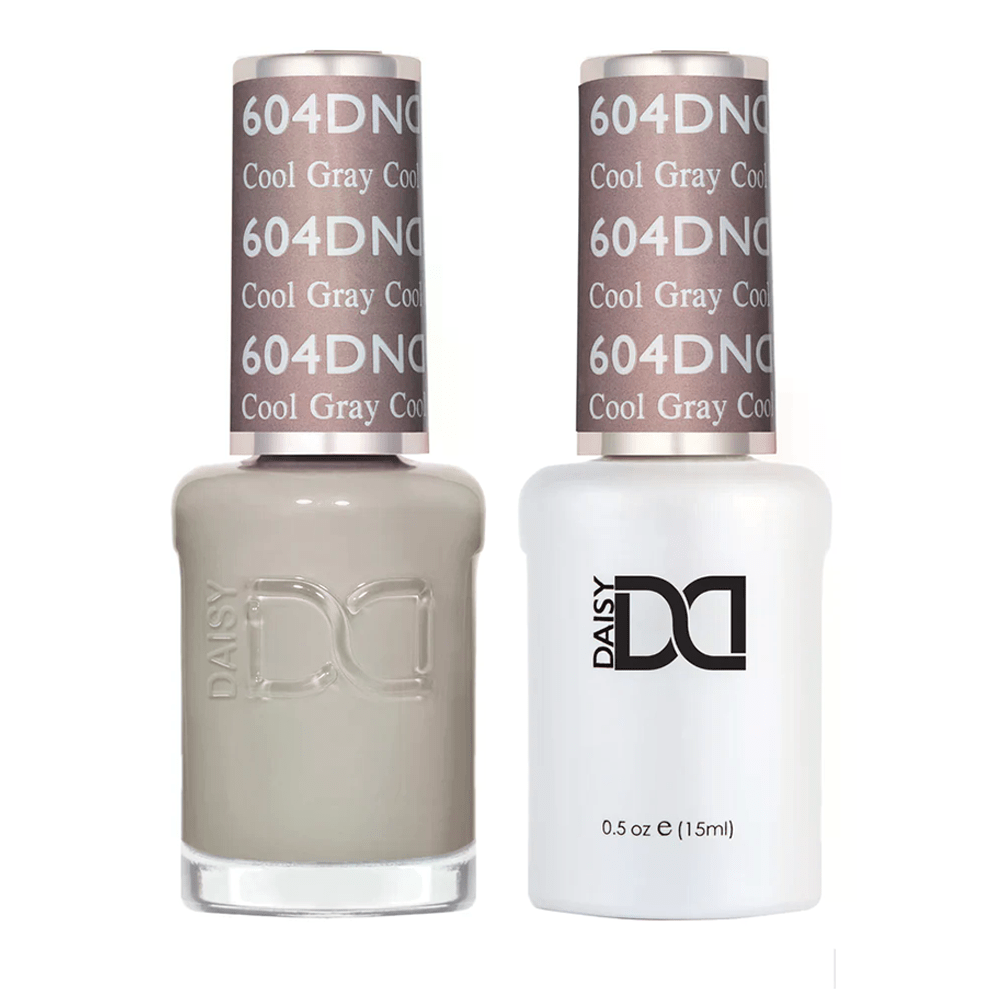 DND Gel Nail Polish Duo - 604 Cool Gray - DTK Nail Supply