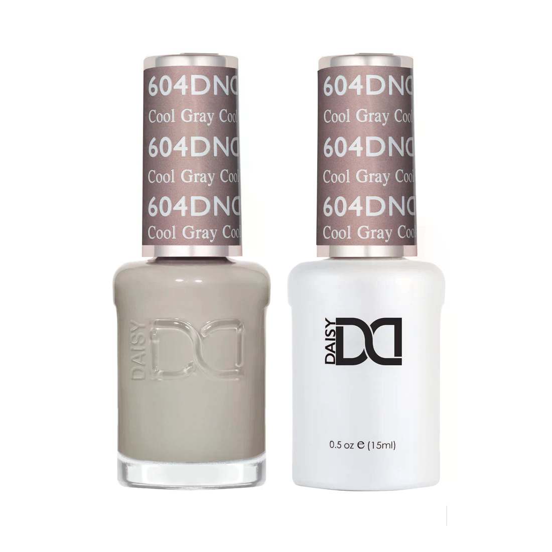 DND Gel Nail Polish Duo - 604 Cool Gray - DTK Nail Supply