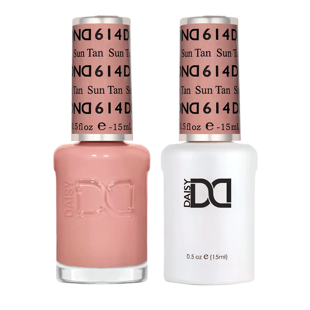 DND Gel Nail Polish Duo - 614 Sun Tan - DTK Nail Supply