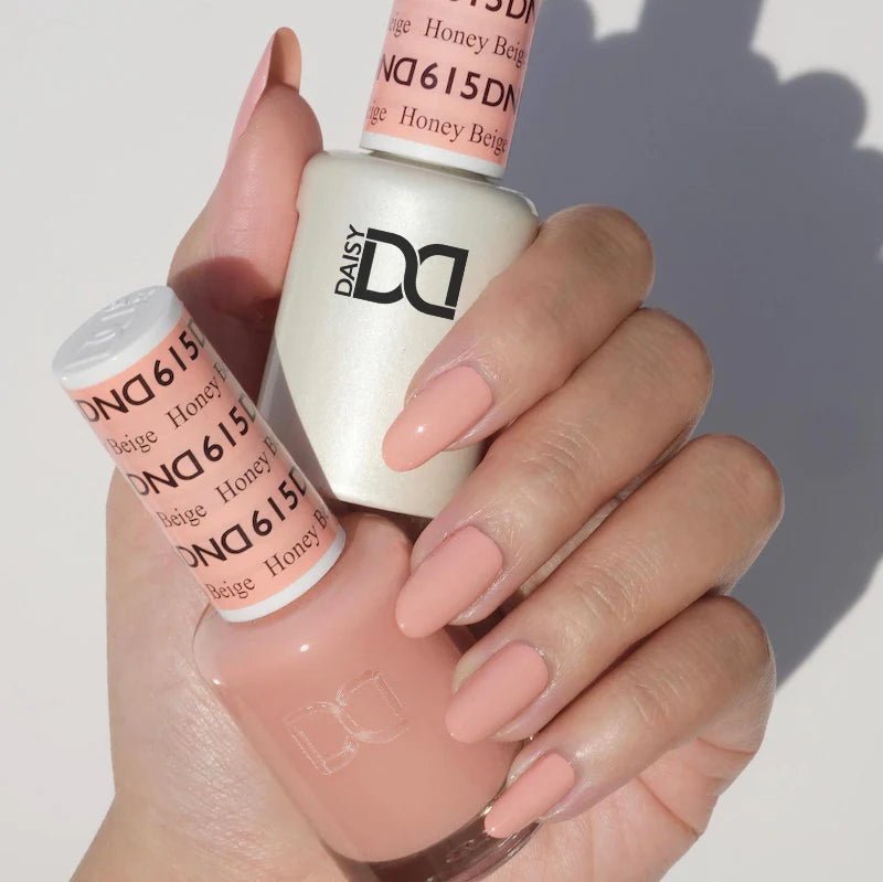 DND Gel Nail Polish Duo - 615 Honey Beige - DTK Nail Supply
