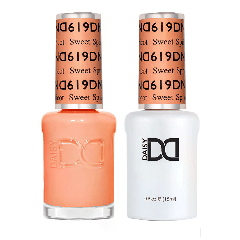 DND Gel Nail Polish Duo - 619 Sweet Apricot - DTK Nail Supply
