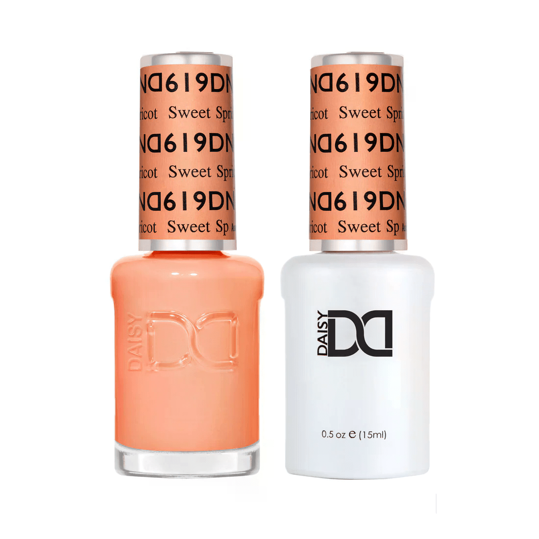DND Gel Nail Polish Duo - 619 Sweet Apricot - DTK Nail Supply