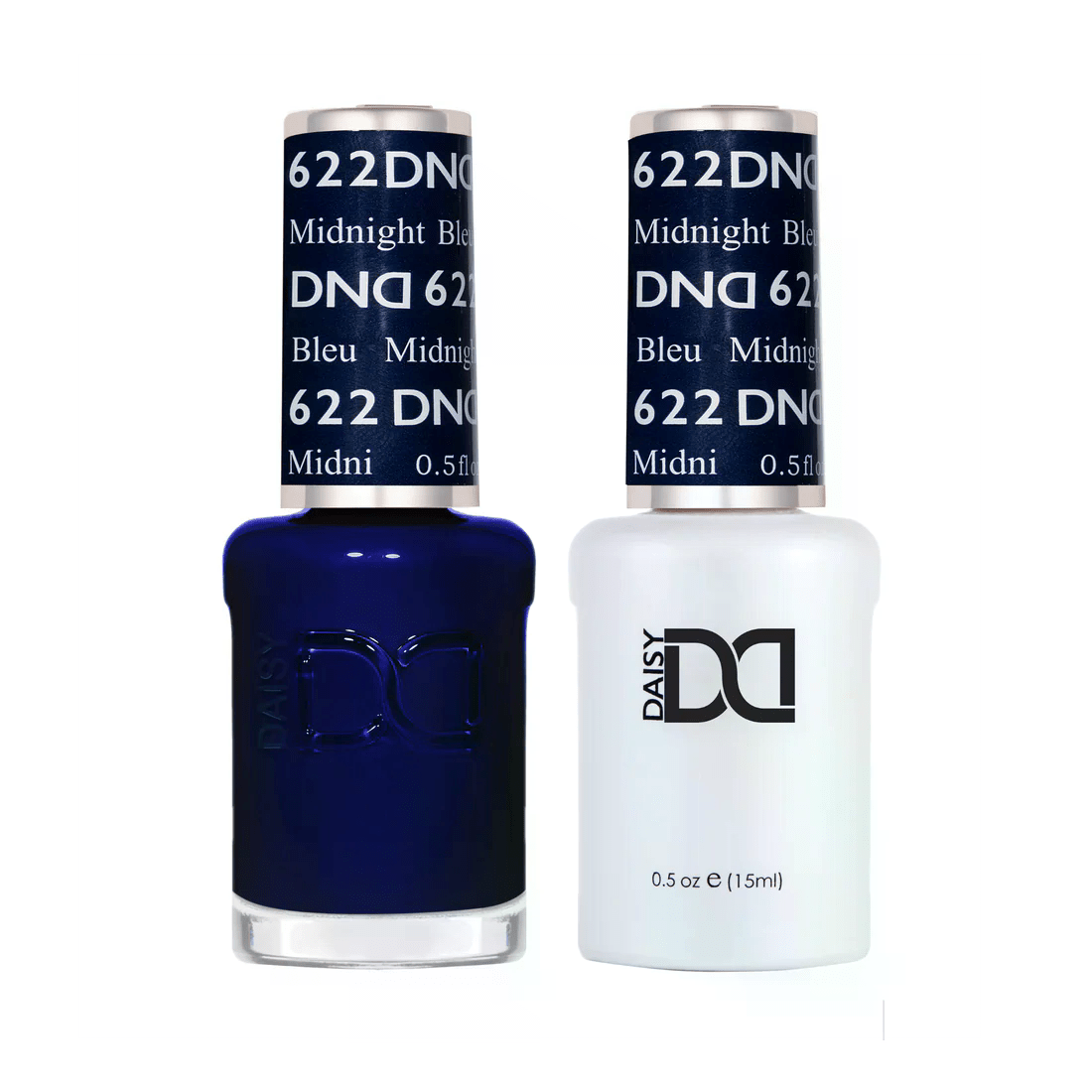 DND Gel Nail Polish Duo - 622 Midnight Blue - DTK Nail Supply