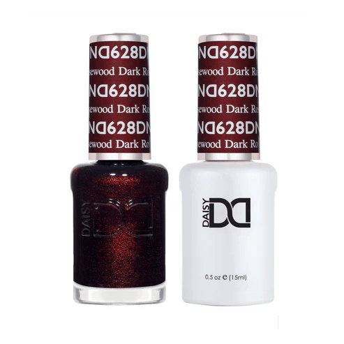 DND Gel Nail Polish Duo - 628 Dark Rosewood - DTK Nail Supply
