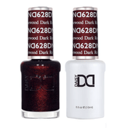 DND Gel Nail Polish Duo - 628 Dark Rosewood - DTK Nail Supply