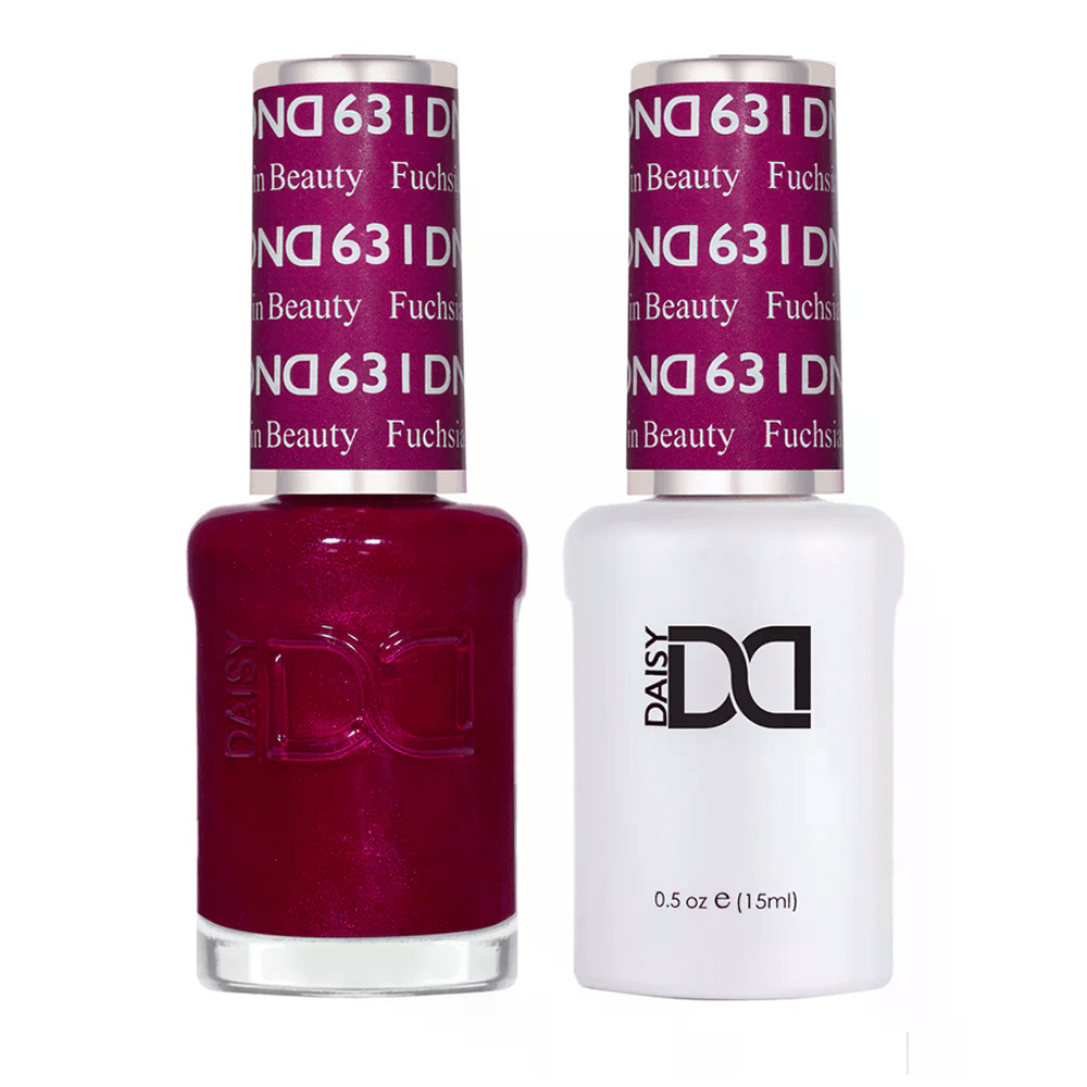 DND Gel Nail Polish Duo - 631 Fuchsia in Beauty - DTK Nail Supply