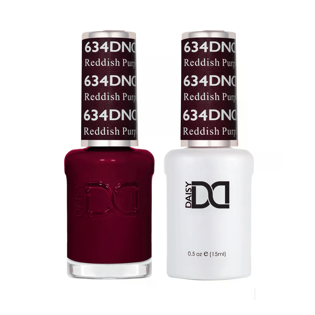 DND Gel Nail Polish Duo - 634 Reddish Purple - DTK Nail Supply