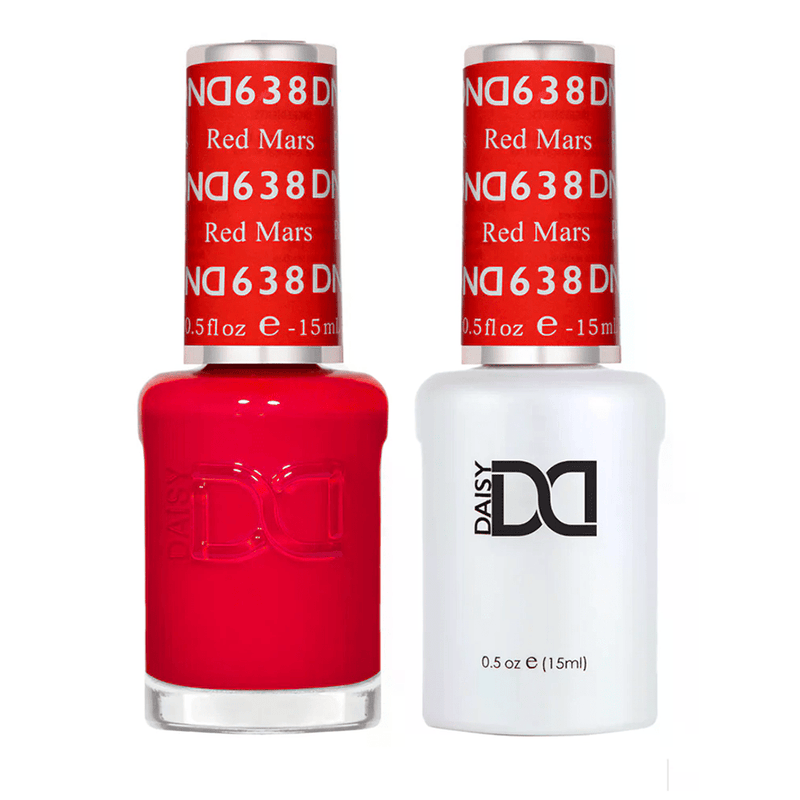 DND Gel Nail Polish Duo - 638 Red Mars - DTK Nail Supply