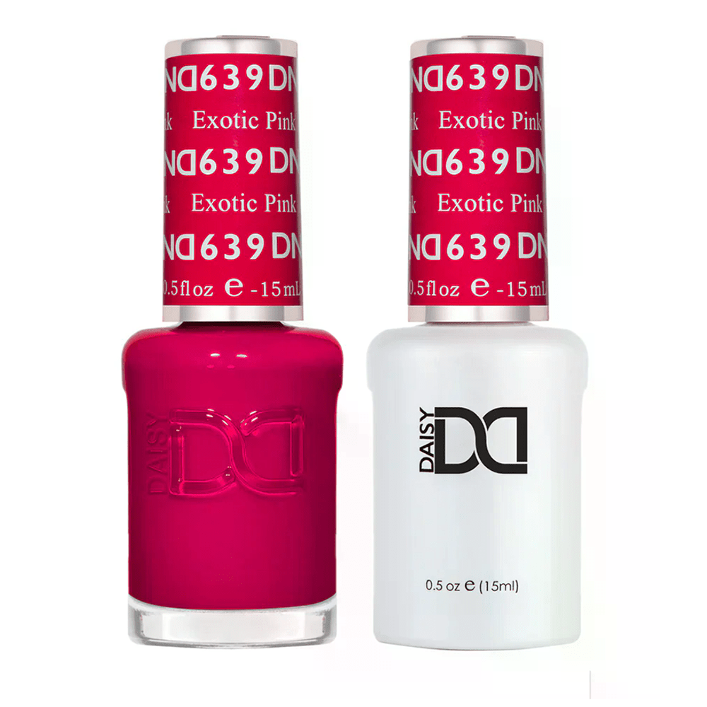 DND Gel Nail Polish Duo - 639 Exotic Pink - DTK Nail Supply