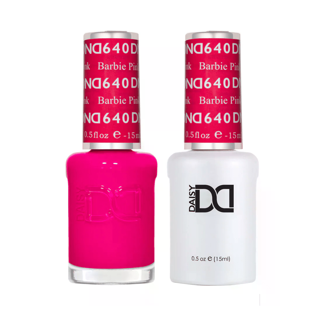 DND Gel Nail Polish Duo - 640 Barbie Pink - DTK Nail Supply