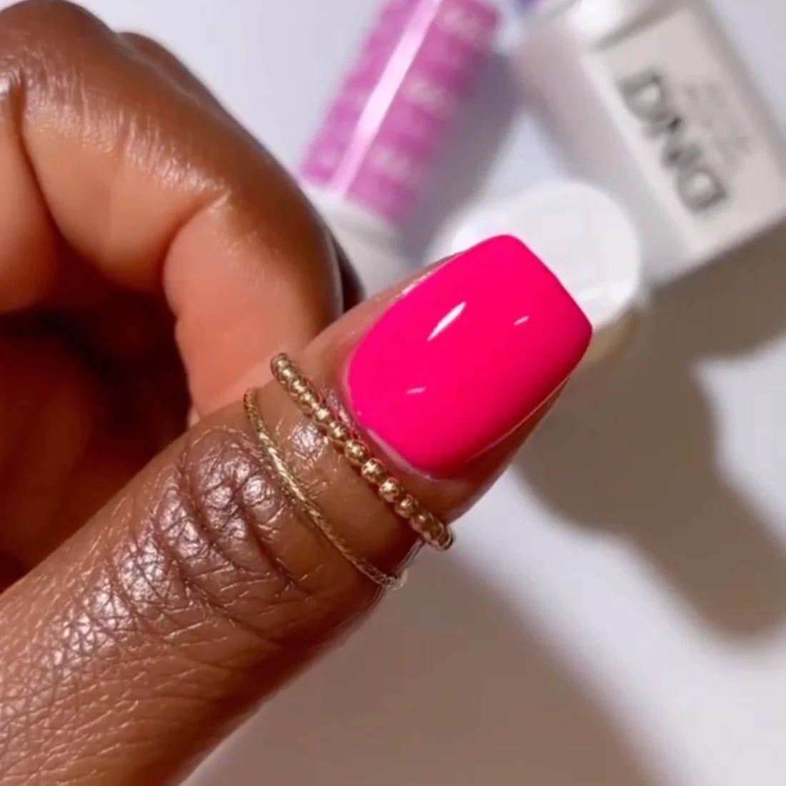 DND Gel Nail Polish Duo - 640 Barbie Pink - DTK Nail Supply