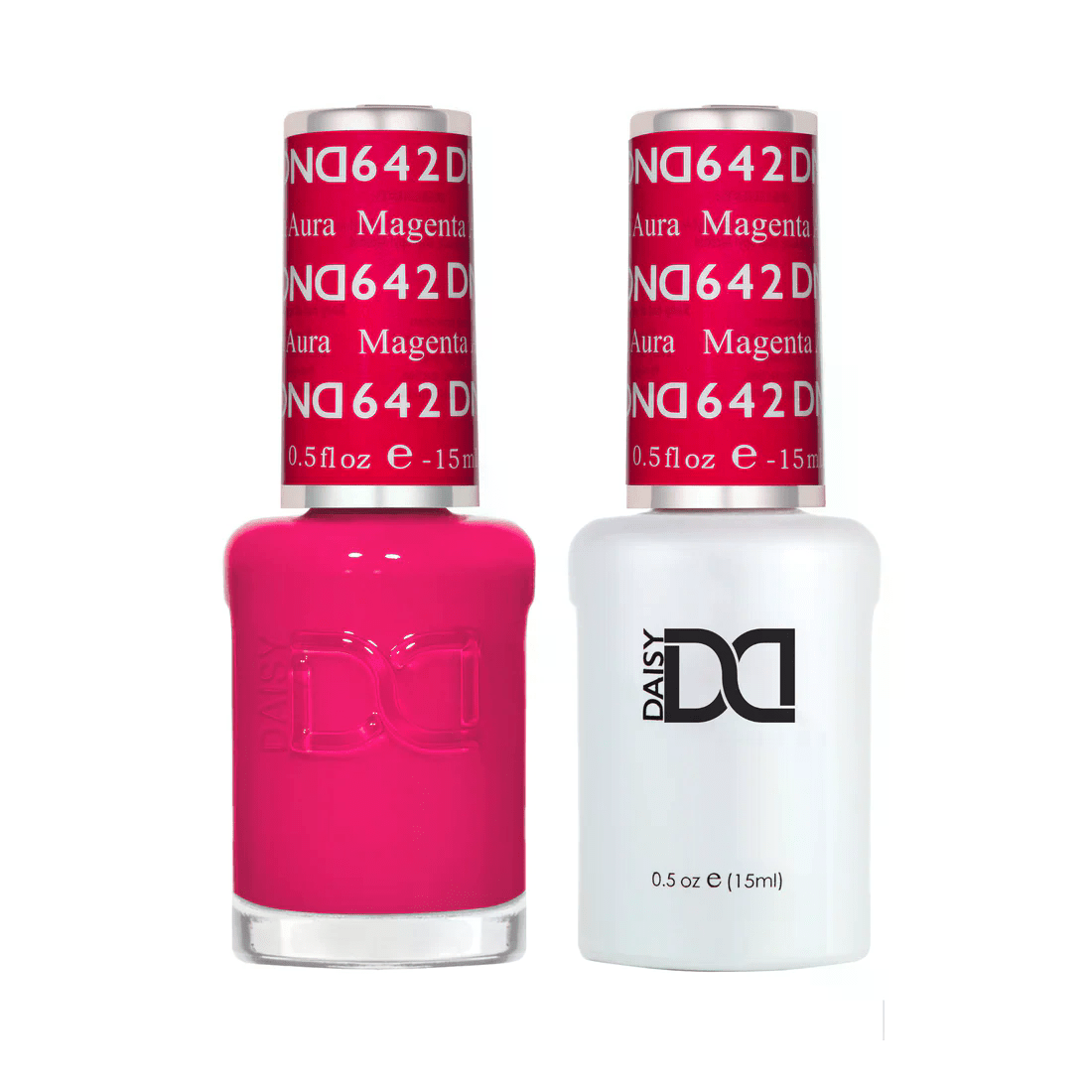 DND Gel Nail Polish Duo - 642 Magenta Aura - DTK Nail Supply