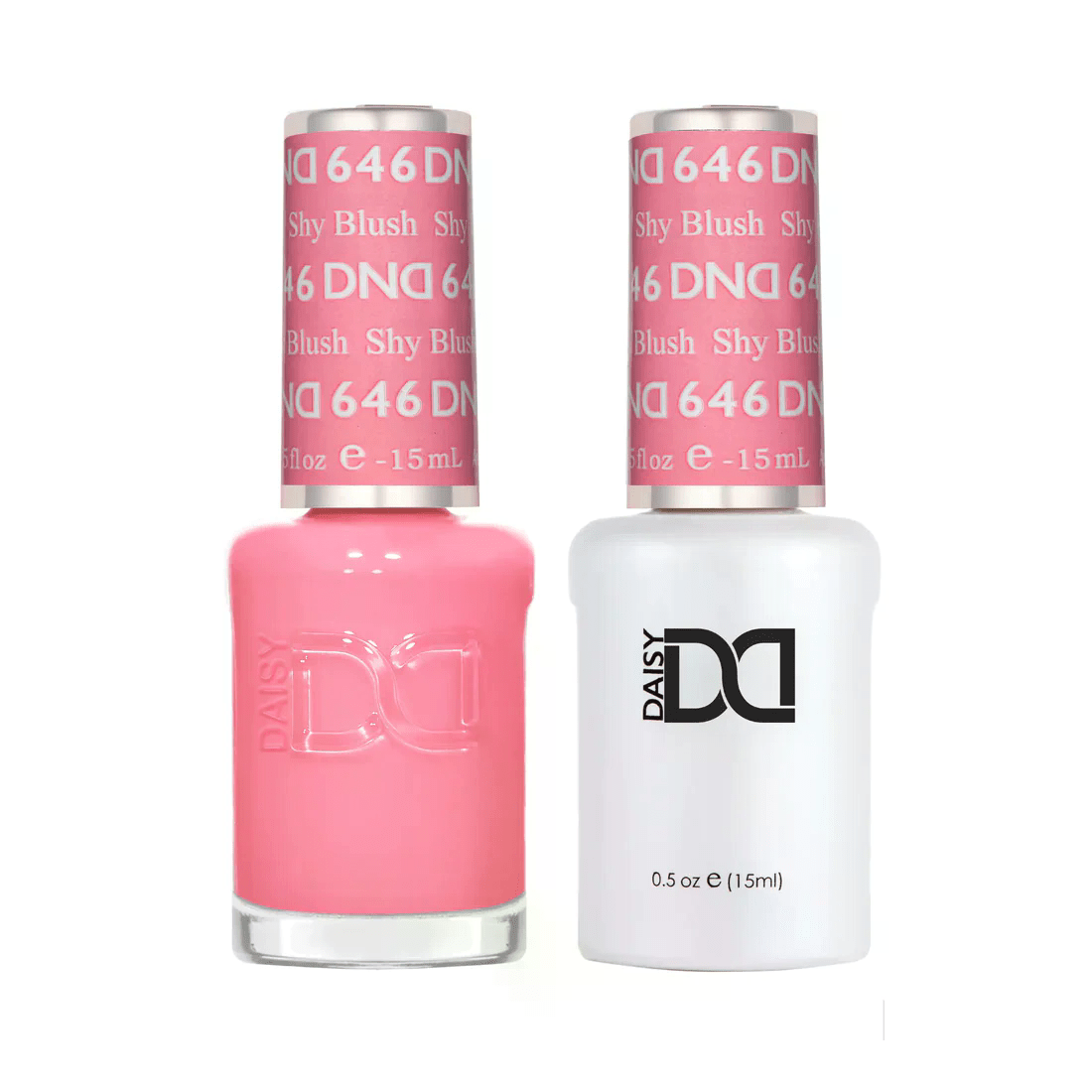 DND Gel Nail Polish Duo - 646 Shy Blush - DTK Nail Supply