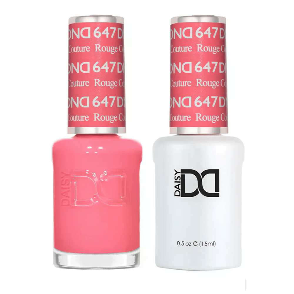 DND Gel Nail Polish Duo - 647 Rouge Couture - DTK Nail Supply