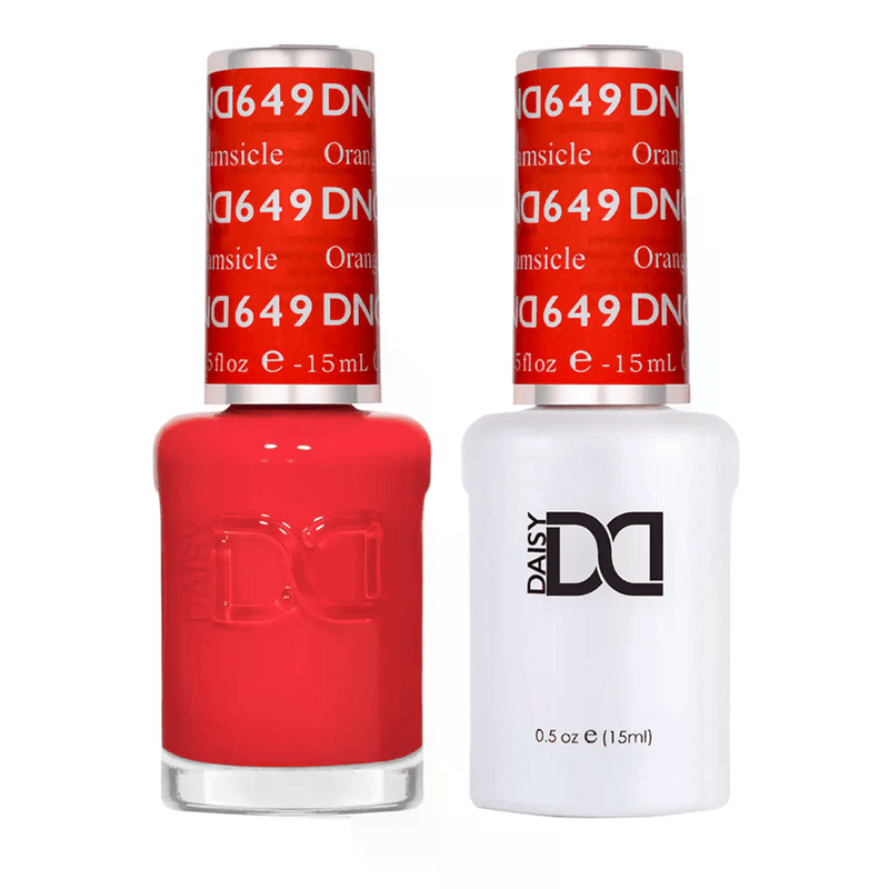 DND Gel Nail Polish Duo - 649 Orange Creamsicle - DTK Nail Supply