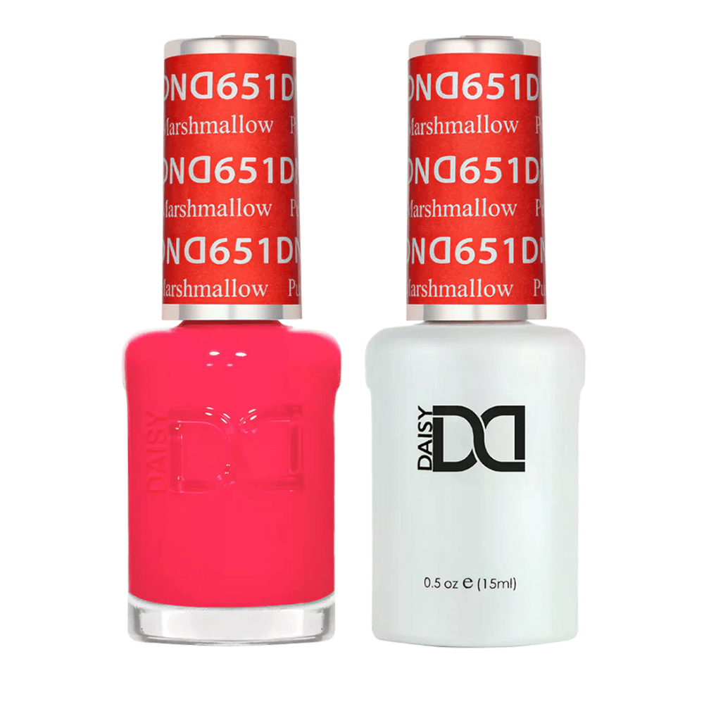DND Gel Nail Polish Duo - 651 Punch Marshmallow - DTK Nail Supply