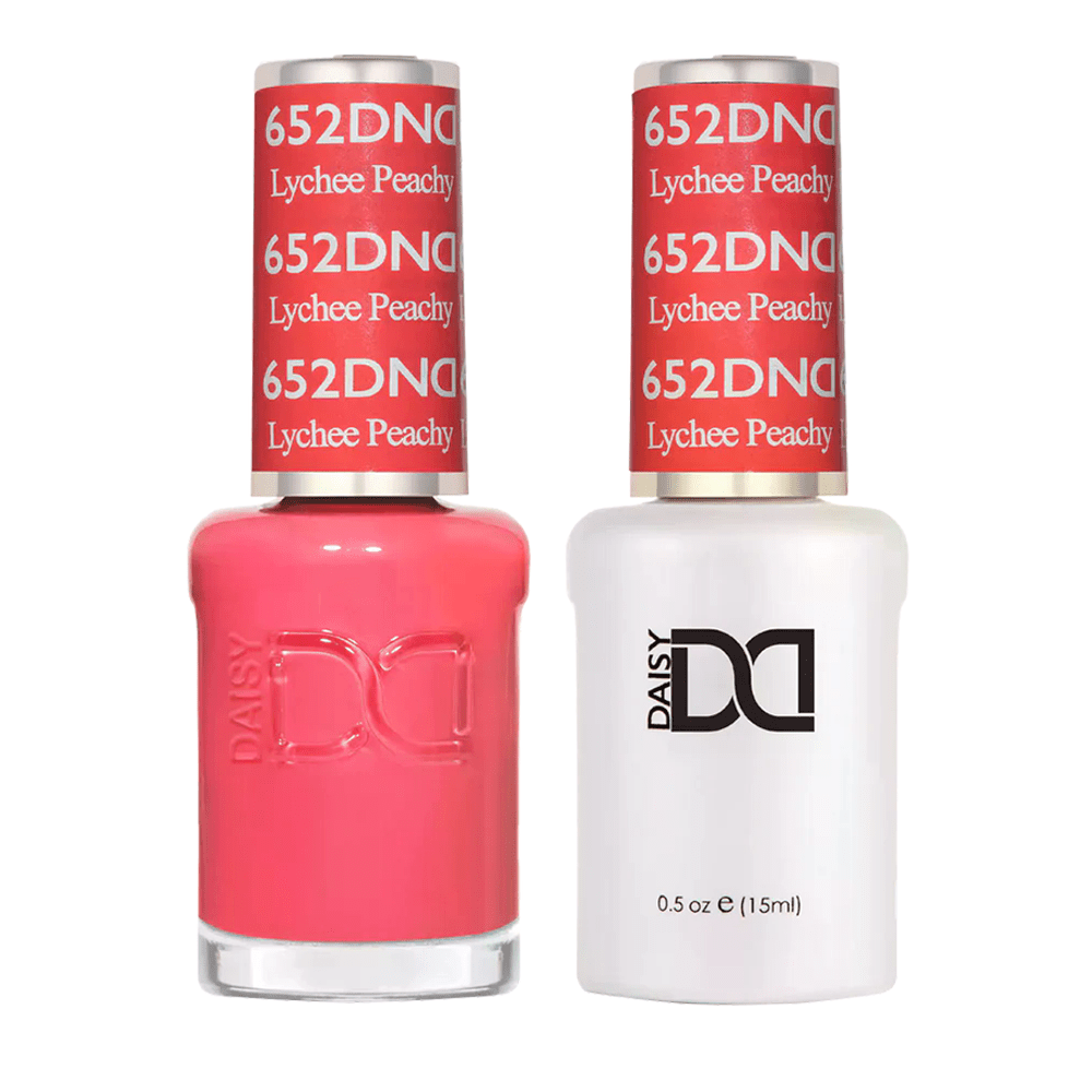DND Gel Nail Polish Duo - 652 Lychee Peachy - DTK Nail Supply