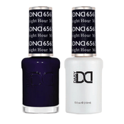 DND Gel Nail Polish Duo - 656 Midnight Hour - DTK Nail Supply