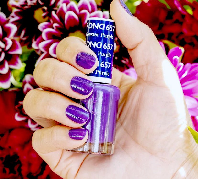DND Gel Nail Polish Duo - 657 Monster Purple - DTK Nail Supply