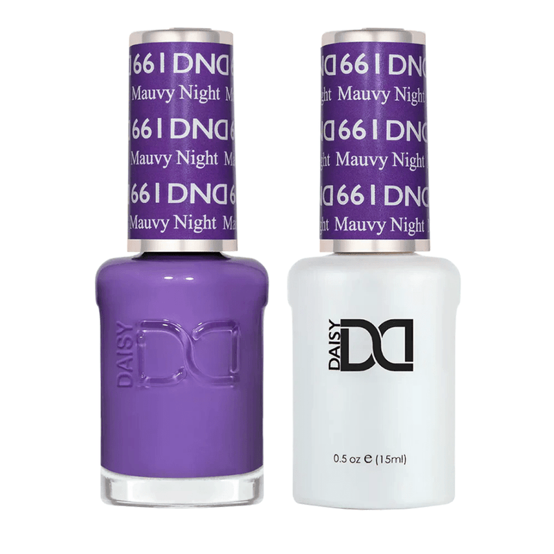 DND Gel Nail Polish Duo - 661 Mauvy Night - DTK Nail Supply