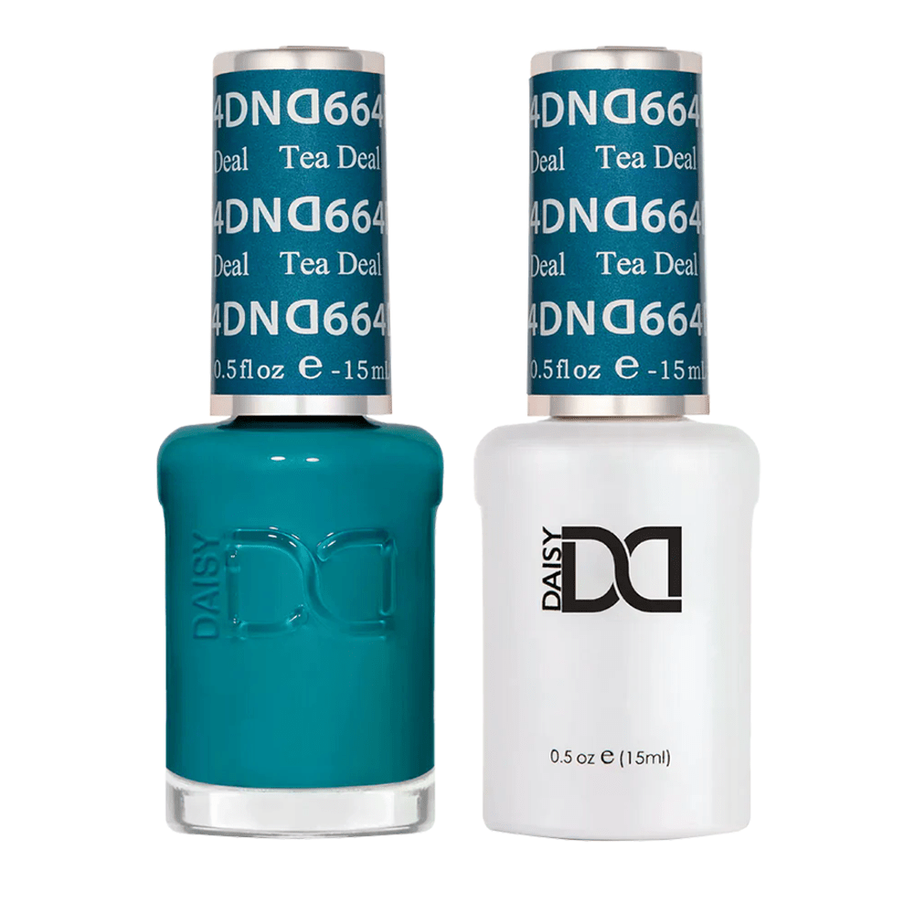 DND Gel Nail Polish Duo - 664 Teal Deal - DTK Nail Supply