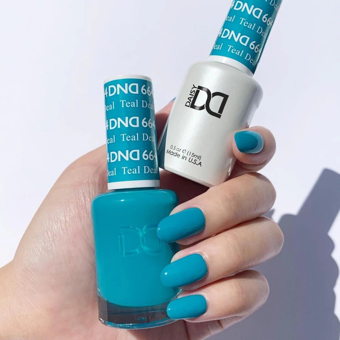 DND Gel Nail Polish Duo - 664 Teal Deal - DTK Nail Supply
