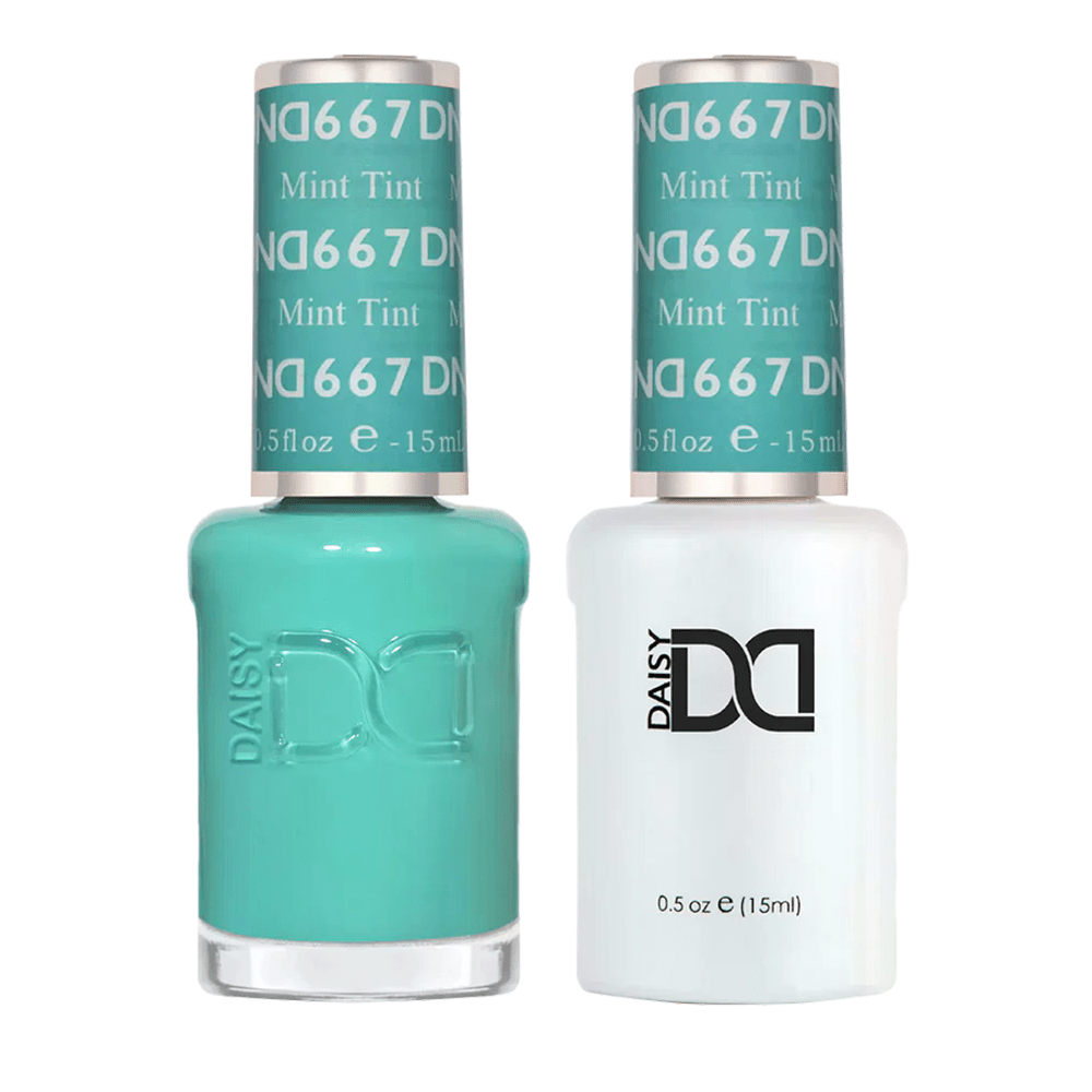 DND Gel Nail Polish Duo - 667 Mint Tint - DTK Nail Supply
