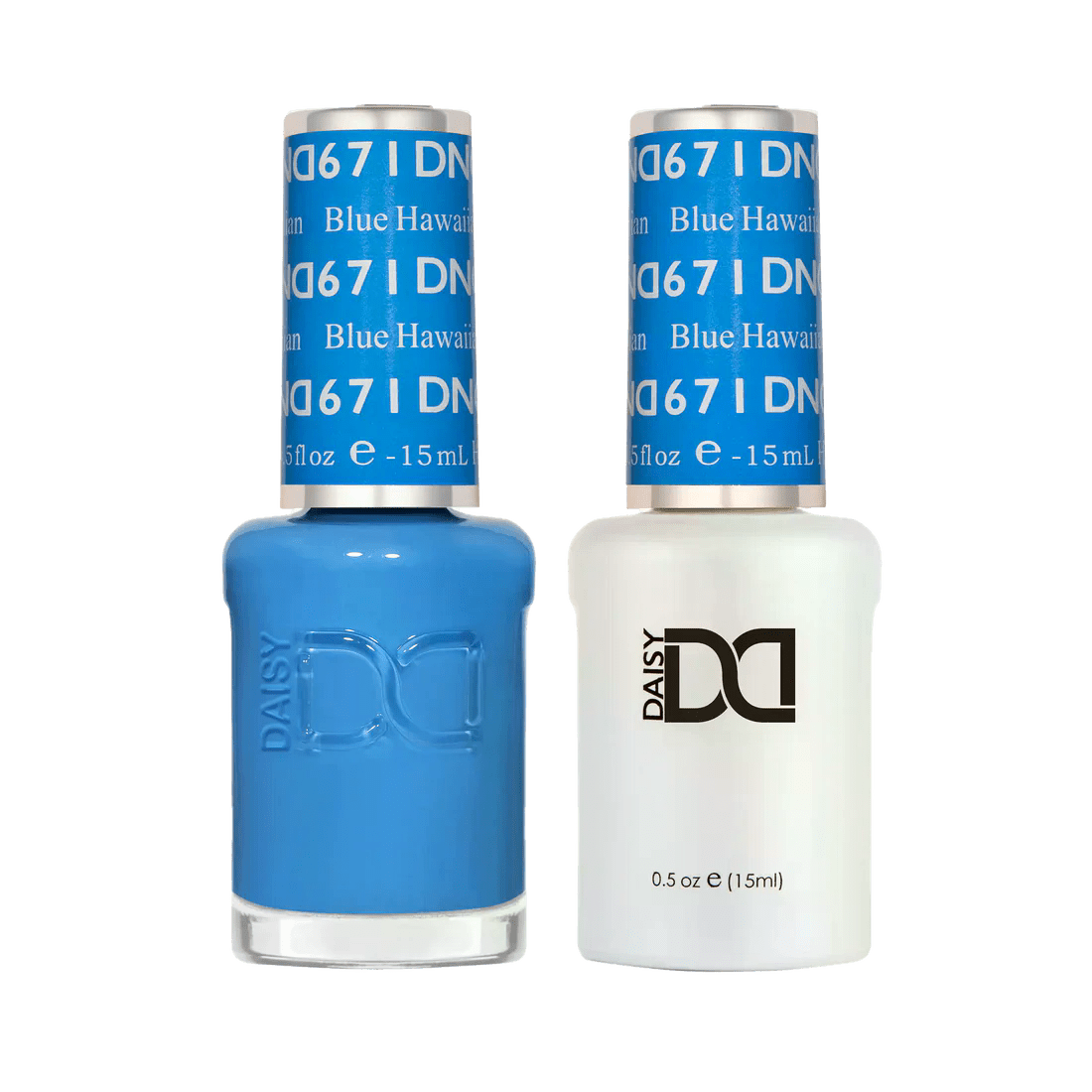 DND Gel Nail Polish Duo - 671 Blue Hawaiian - DTK Nail Supply