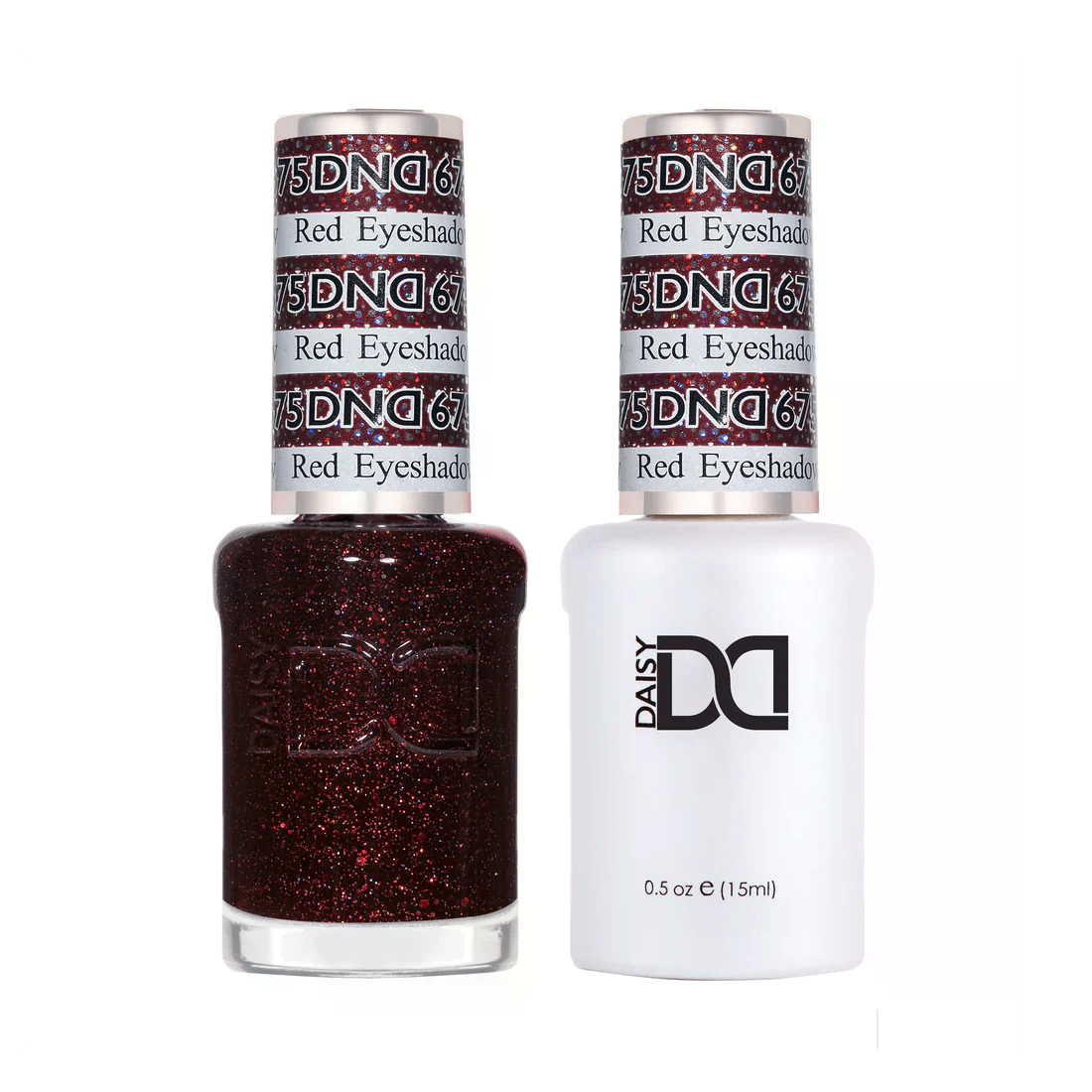 DND Gel Nail Polish Duo - 675 Red Eyeshadow - DTK Nail Supply